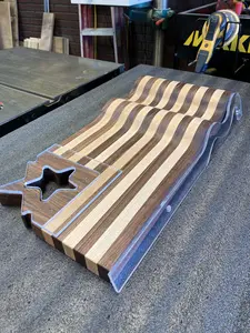 Wavy Cutting Board Template