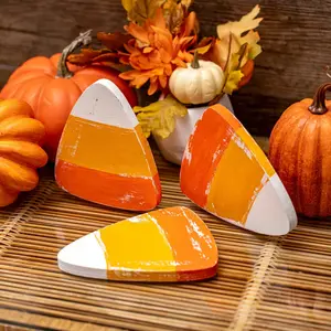 Candy Corn Wood Shape