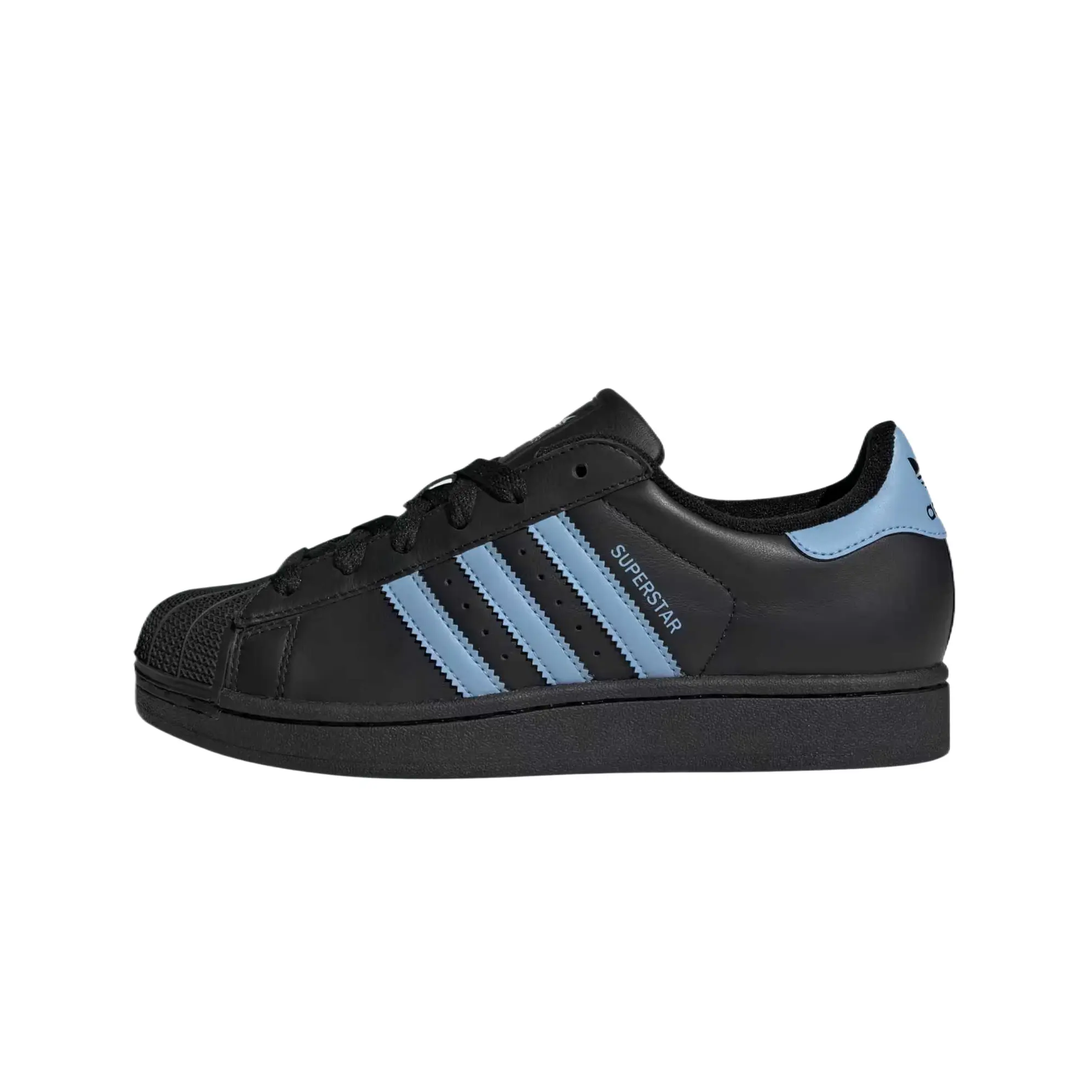 Women's Adidas Originals Superstar 2 Low-Top Casual Sneakers - Black, Trendy Fashion Sneaker, Comfortable, Versatile, House White Official Maison Mihara Shoes