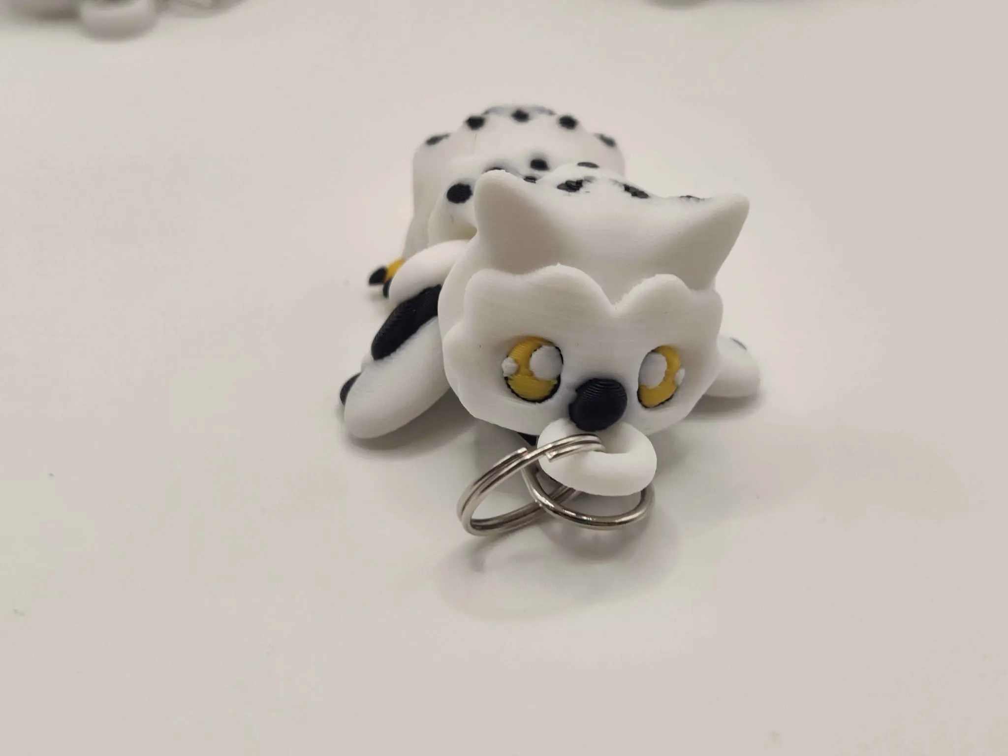 Snowy Owl Keychain