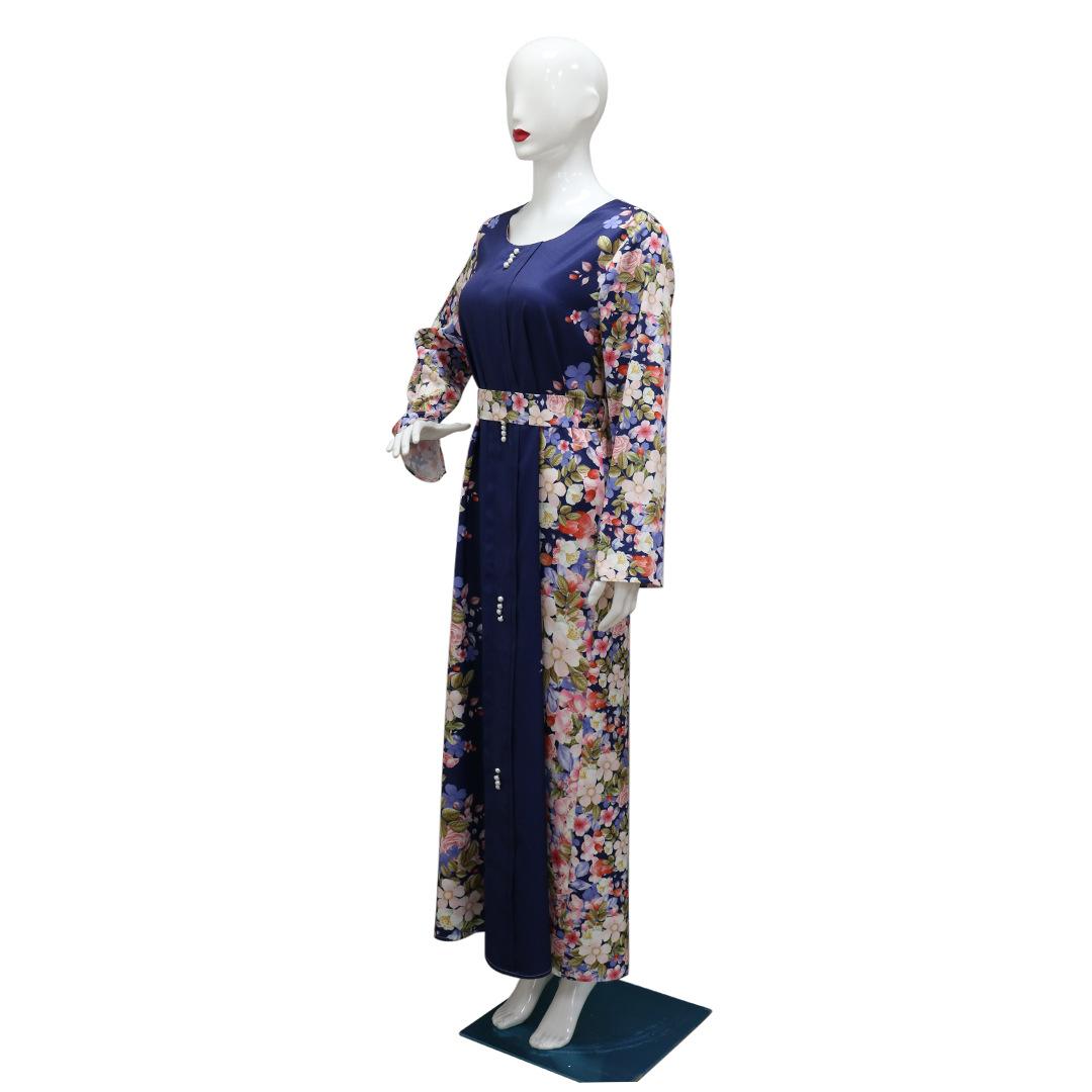 Elegant Muslim Maxi Dress – Modest Middle Eastern Fashion