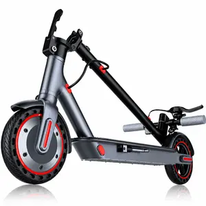 [Best Kids Gift] App Controlled High Speed Electric Scooter - 19 MPH, 350W Motor, 36V Battery, 8.5" Solid Tires, Dual Brakes, Foldable Commuter E-Scooter for Teens & Adults, App Controlled Scooter, High Speed Scooter