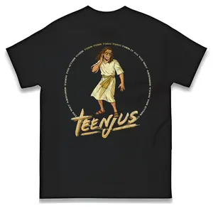 Teenjus Turn the Other Cheek Crew Neck Graphic T-Shirt Inspired by The Righteous Gemstones' Iconic Humor