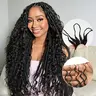 【FLASHSALE】Tinashe Miracle Knots Crochet Human Hair BOHO Braids Beach Curly & Burmese Curly & Kinky Curly Crochet Human Hair Boho Braids Bohemian Style Fashion Accessories #sohochic  #TikTokShopBackToSchool