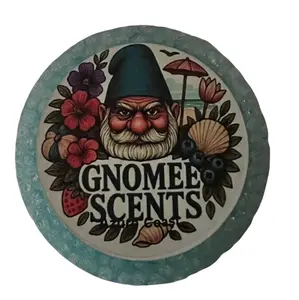 Gnomee Scents Azure Coast Freshie Scent Beads with Gnome Design and Floral Elements