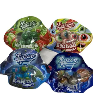 Lyzoo Gummy Candy Snack Sweet, Soft and Chewy, Fruity Flavors, High-Quality Ingredients