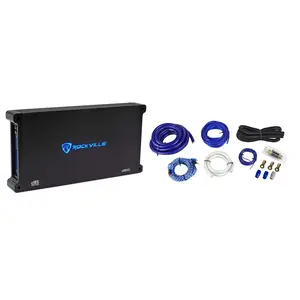 dB15 Mono Amplifier + 0 AWG Copper Amp Kit Bundle