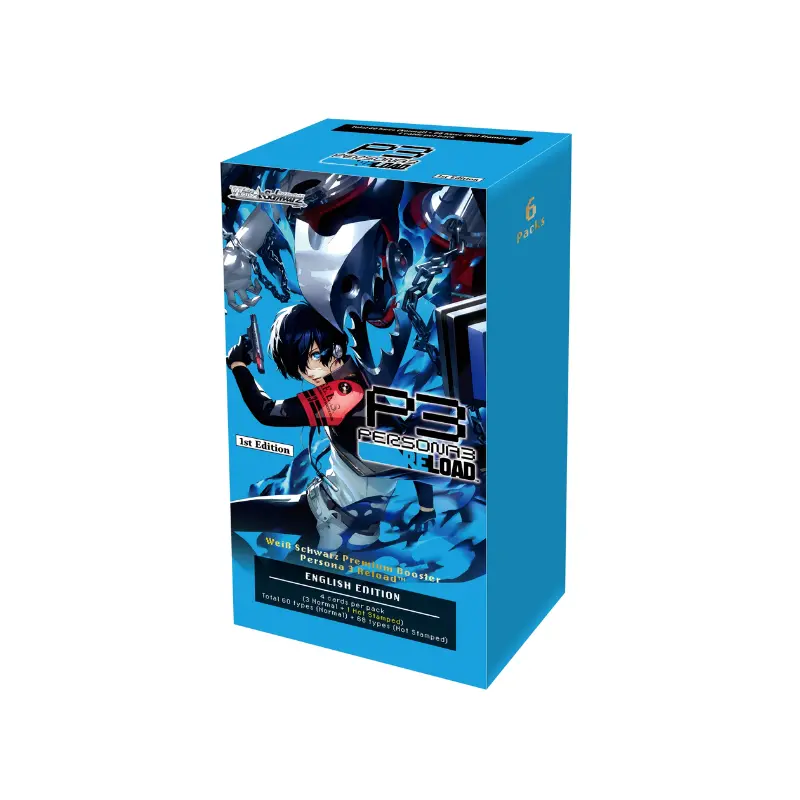 Weiss Schwarz Premium Booster PERSONA 3 Reload Booster Box Japanese - TikTok Shop Weiss Schwarz Premium Booster PERSONA 3 Reload Booster Box Japanese - TikTok Shop