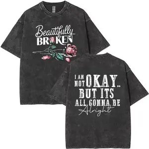Beautifully Broken Tour Vintage washed cotton T-shirt, I Am Not Okay, Son of A Sinner Sweatshirt, Hoodie,Washed Cotton T-shirt