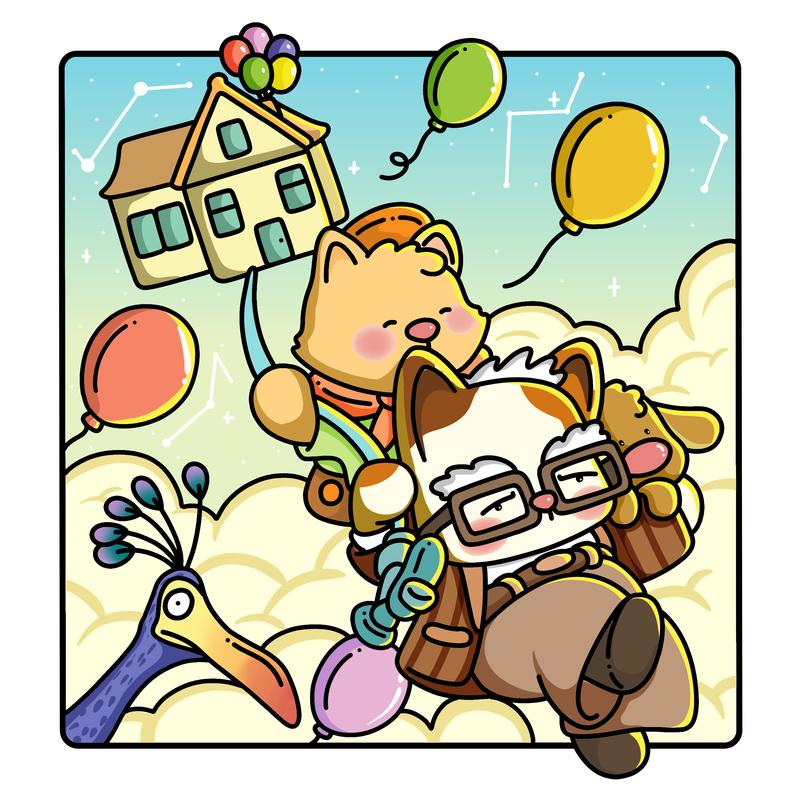 Fuzzy Meowvies Cozy and Cute Coloring Book for Adults and Teens with 30 Cinema-Inspired Cat Illustrations Bold Simple Easy Animal Designs for Stress Relief Relaxation