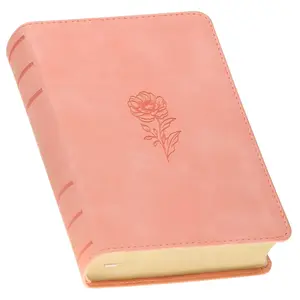 KJV Holy Bible, Compact Large Print Vegan Leather Red Letter Edition - Ribbon Marker, King James Version, Coral (KJV Compact LP Editions) Imitation Leather – May 19, 2025