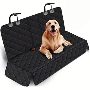 Oxford Dog Car Seat Cover, Backseat Protector, Armrest Compatible & Universal Fit for SUV & Truck