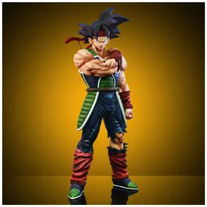 24cm/9.4in Anime Drag0n Bal Figure Bardock Figure Collectible Model Statue Toy Gift
