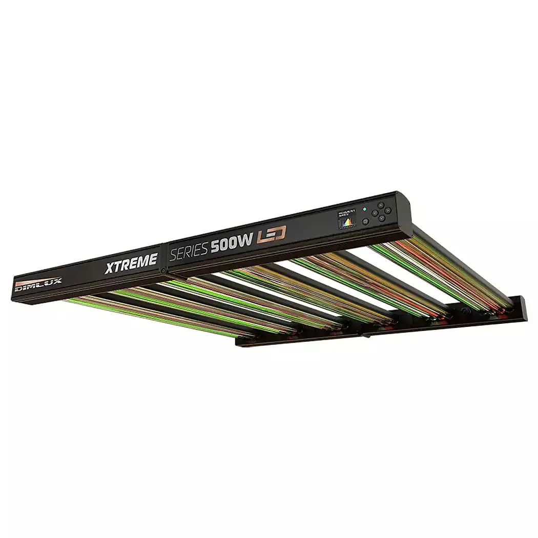 Dimlux Extreme Series 1000W Full Spectrum LED Grow Light Strips - 1:1 to 1:10 Blue-to-Red Ratio, Daisy Chain Function, Spectral Tunability, High Efficacy, High Light Output for Indoor Larger Flower Growing