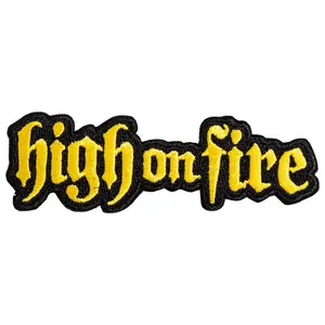 High On Fire Logo Patch