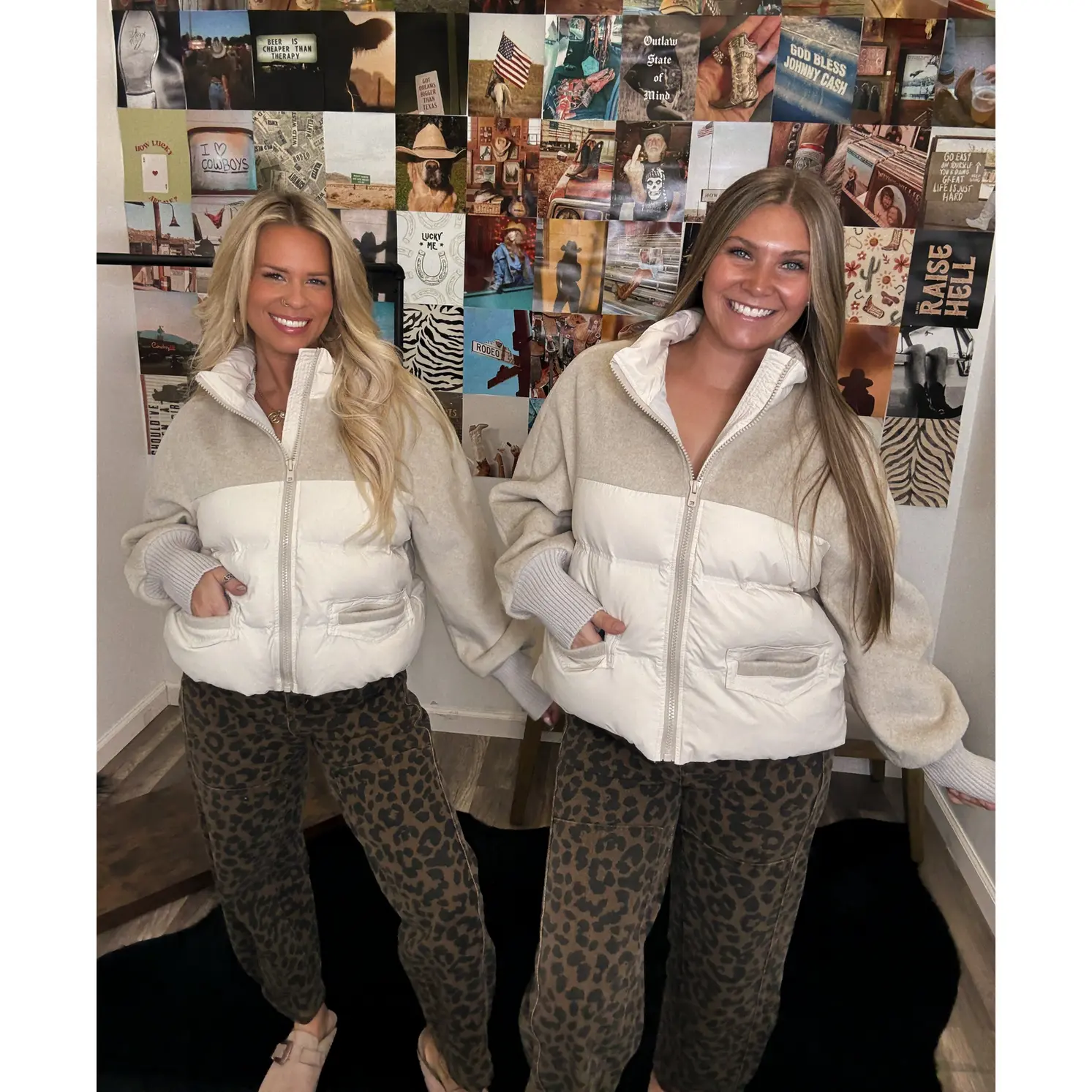Make A Toast Puffer Jacket Make A Toast Puffer Jacket