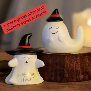 Halloween Decoration Cute Ghost Figurine Party Gift, Adorable Halloween Ornament, Perfect for Parties and Festive Decorations