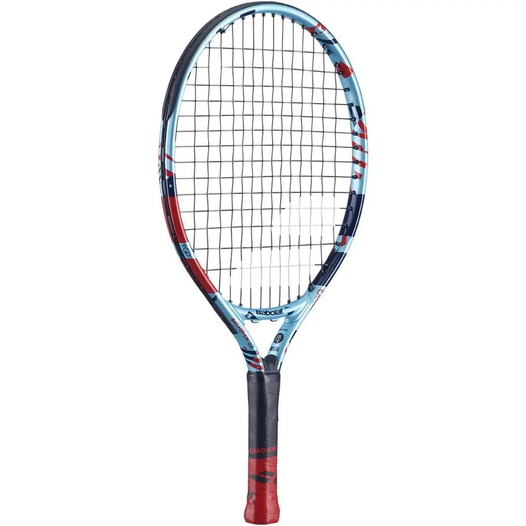 Ballfighter Junior 17 Inch Tennis Racquet (Blue/Red) for Kids - TikTok Shop