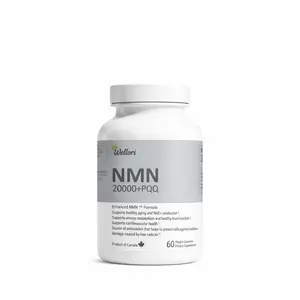 【20000mg Pure NMN 】Formulated with Resveratrol, GABA,  PQQ  & Passion Fruit Extract, Wellori NMN Supplement, Natural Sleep Aid, Sugar-Free,  for Anti-aging NAD+ Precursor & Healthy Aging Support - Edible, Award Winning, 0g Sugar, Non-habit forming