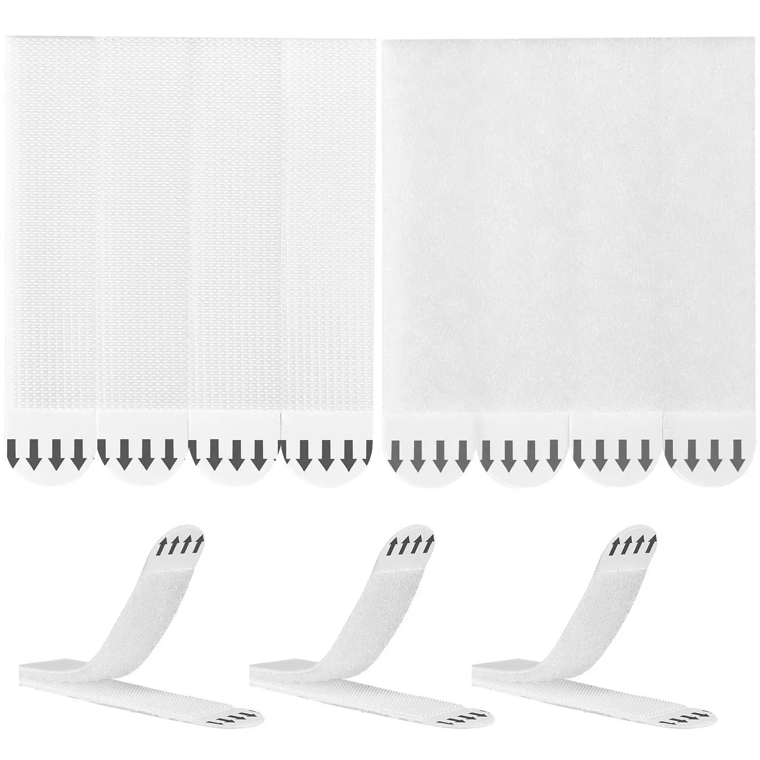 【summerfinds】VEVOR Picture Hanging Strips, 34 Pairs, Large Picture Hangers with Removable Adhesive, Hook & Loop Strips, Wall Hanging Strips for Damage Free Picture Hanger, Mounting of Photos, Frames, Wall Decor