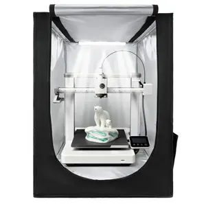 VEVOR 3D Printer Enclosure, Summervibes,Summervibes, Dustproof Waterproof Oxford Cloth 3D Printer Tent, Constant Temperature Protective Case with LED Lighting, Compatible with Creality/ELEGOO/Anycubic Multiple Popular Models