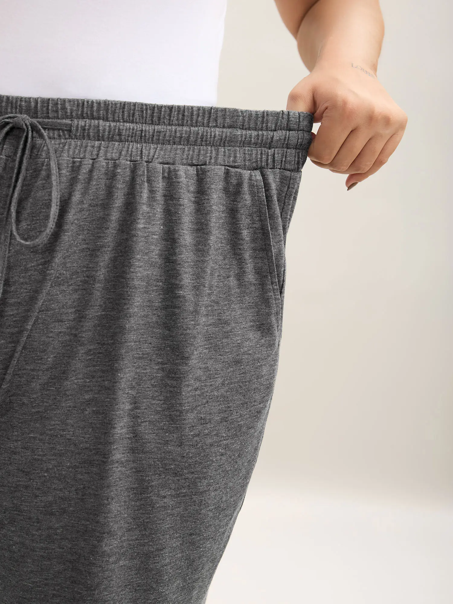 【Easter's Haul】【Tummy control】Bloomchic Mixed Color Knit Drawstring Loungewear Bottoms thick thigh work outfits baggy wide leg sweatpants camo pants pantalones de mujer Wideleg Casual 【Easter's Haul】【Tummy control】Bloomchic Mixed Color Knit Drawstring Loungewear Bottoms thick thigh work outfits baggy wide leg sweatpants camo pants pantalones de mujer Wideleg Casual