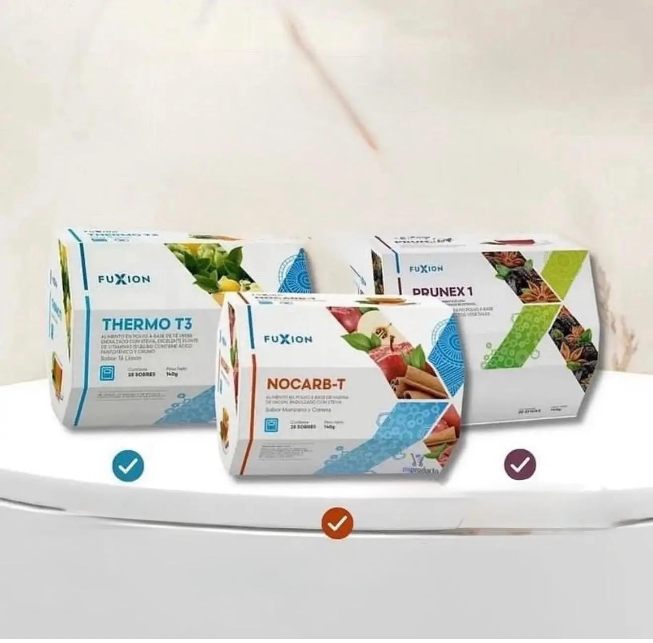 Trio de te herbal Natural para el Bienestar diario