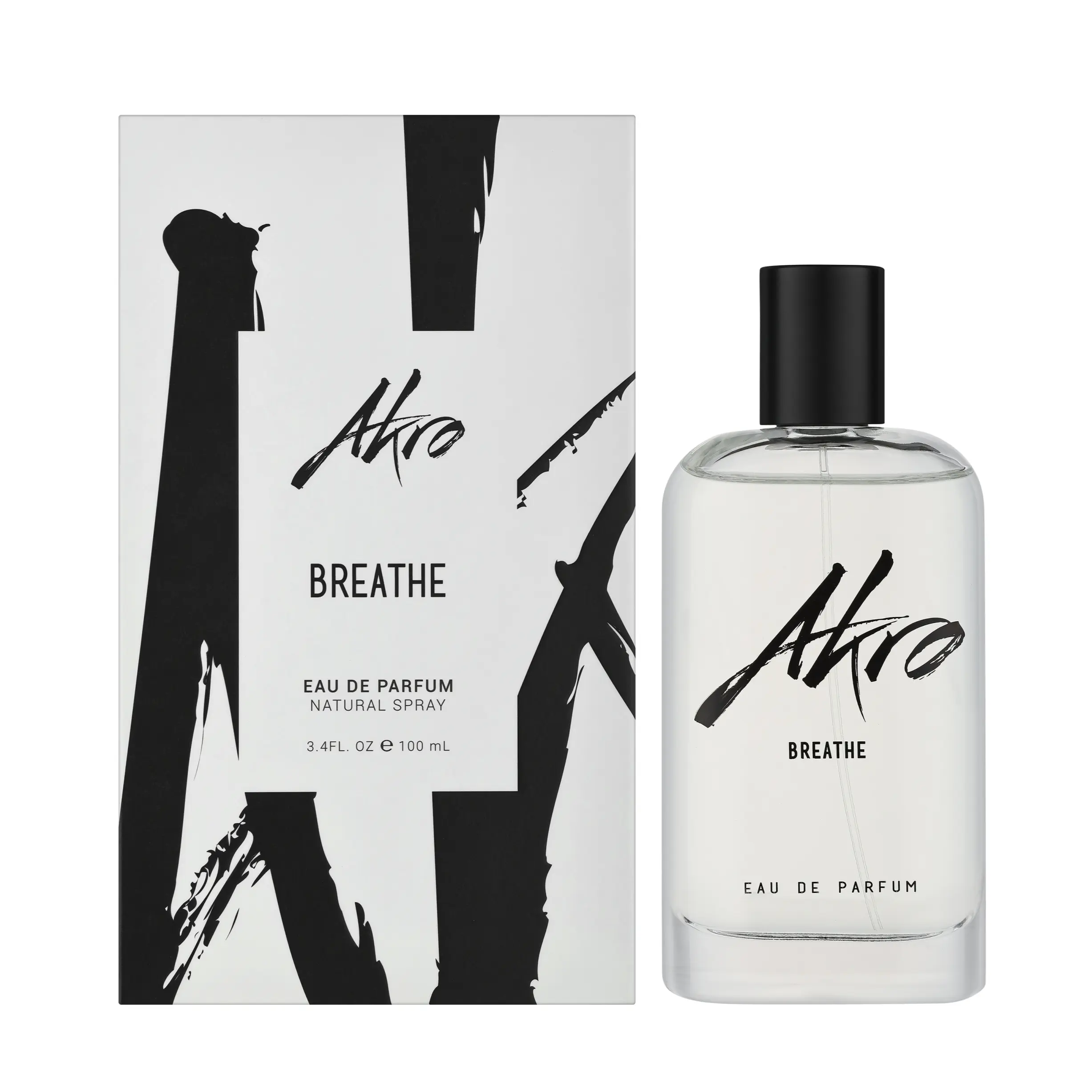 Akro Breathe for Unisex Eau de Parfum Spray, 3.4 Ounce