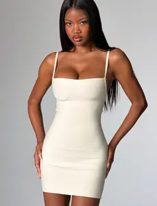 MIDORI BANDAGE DRESS - CREAM