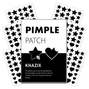 216pcs Acne Patches for Blemishes & Zits, Invisible Hydrocolloid Cover-Up Strips, Skin-Friendly Adhesive Bandages for Face Care Routine