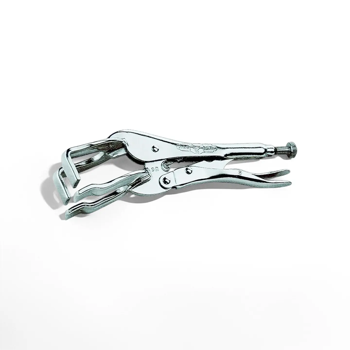 9-Inch Locking Pliers Welding Clamp - Compact Design with Secure Locking Mechanism for Precision Welding Tasks