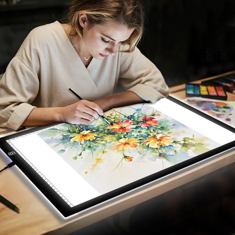 [A3/A4] Portable Diamond Painting Light Board, Art Craft Supplies, LED ...