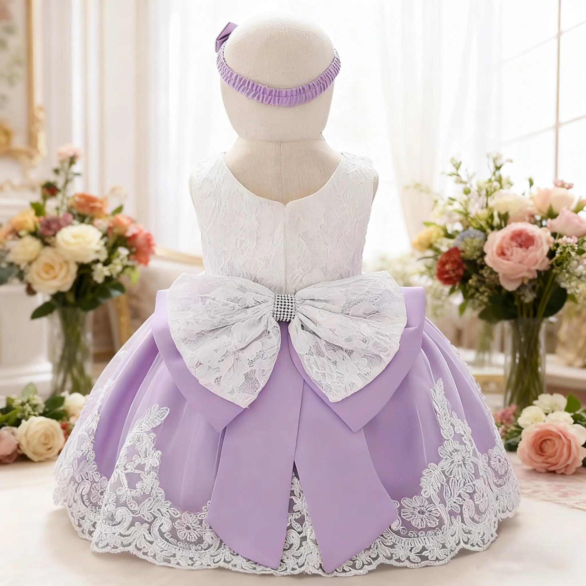 1911 Girl Dress+Headband 2PCS Clothing Infant Newborn Girls Dress Formal Dresses Flower Princess Party Gown - TikTok Shop 1911 Girl Dress+Headband 2PCS Clothing Infant Newborn Girls Dress Formal Dresses Flower Princess Party Gown - TikTok Shop