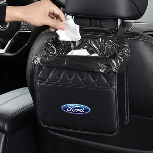 Car Seat Storage Bag for Ford Fiesta C-Max Kuga Ranger Raptor Ka Fusion St Transit Edge, Multi-Functional Foldable Organizer