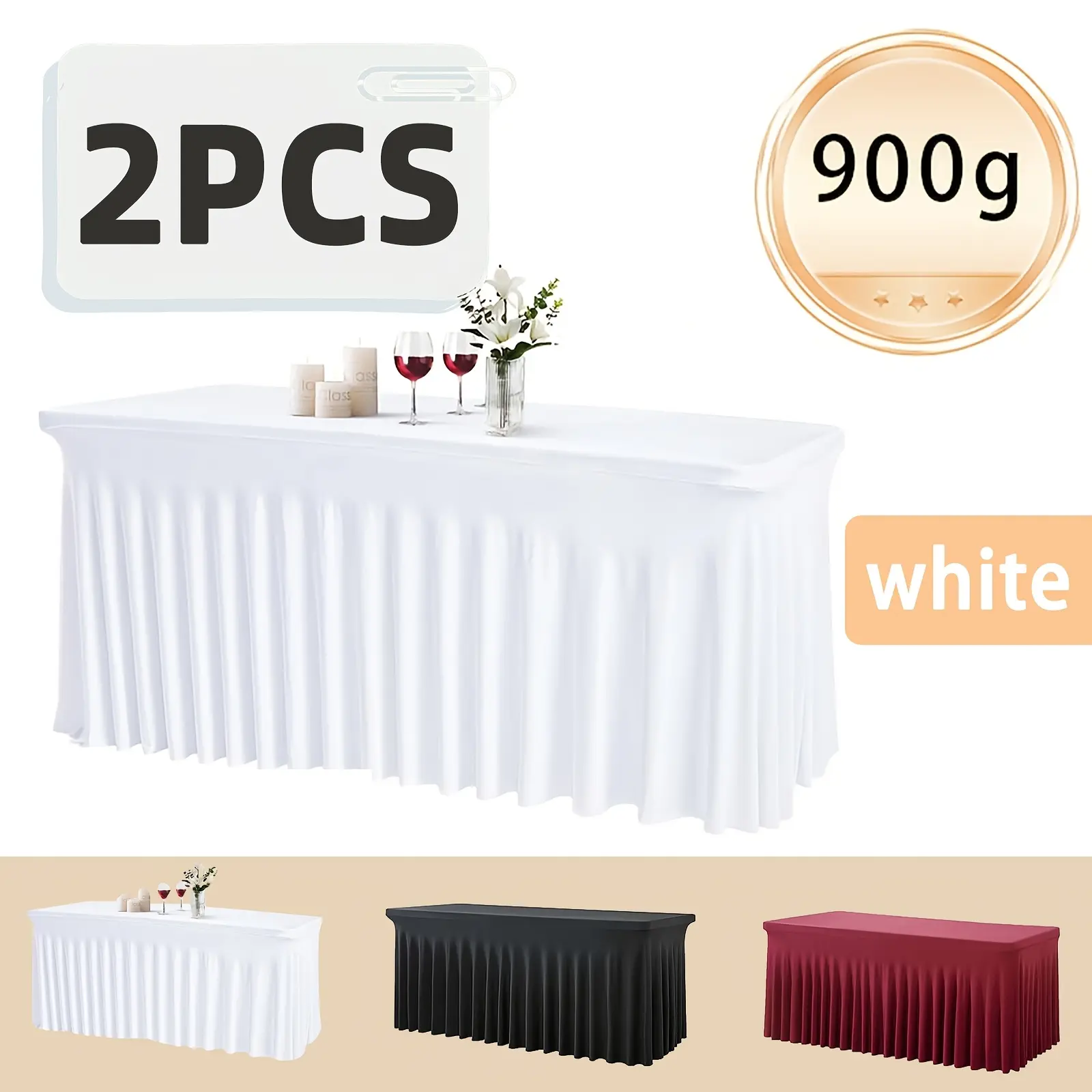 White -2pcs