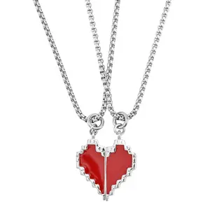Digital Love Necklace Set