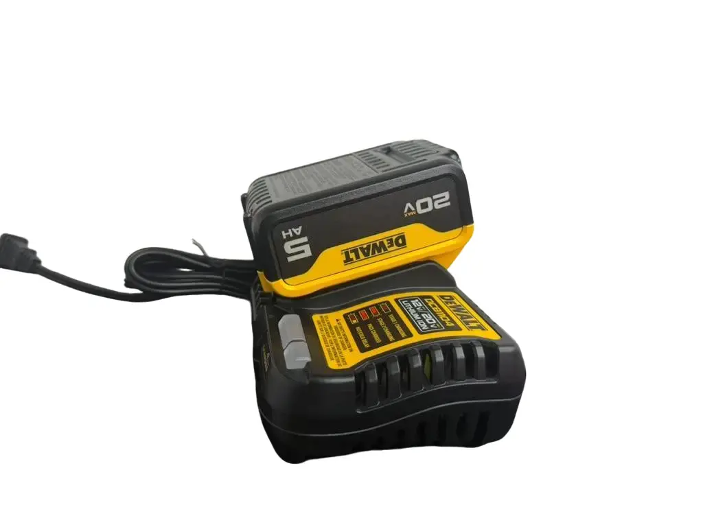 Dewalt 20V 5.0 AH Cordless Power Tool Battery Pack with 4 AH Charger