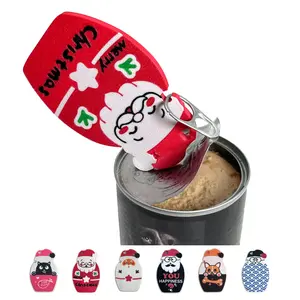 Can Tab Opener - Food can tab opener magnet keychain help for long nails, sore hands, arthritis,Hands-Free and Battery Operated Kitchen Gadget for Seniors with Arthritis Kitchenware Ergonomic Grip