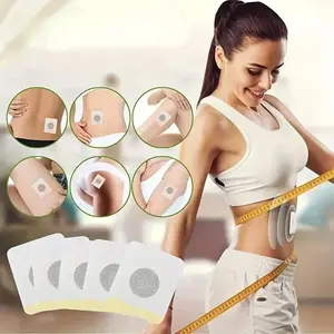 Abdominal Shaping Patches, 50 Pieces, One-Use Breathable Non-Woven Fabric, Quick Firming for All Skin Types, Casual Style, All Seasons