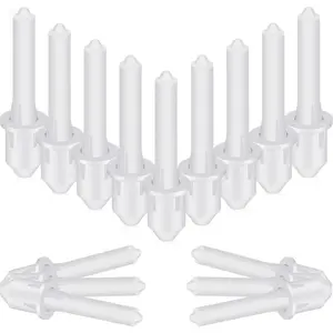 20 count 1 x 0.25 inch Shutter Repair Pins Louver Pins Plantation Shutters Replacement Repair Pins Plantation Shutter Pins for Windows Tools, White