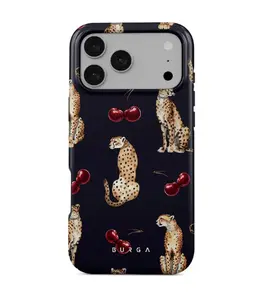 BURGA Cougar  Phone Case for iPhone 17/16/15/14/13/12/11 - Cute Trendy Aesthetic Designer Pattern Hard Shell Protection for Women Men Shockproof TPU Material