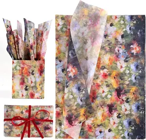 30 Sheet Flower Wrapping Tissue Paper.