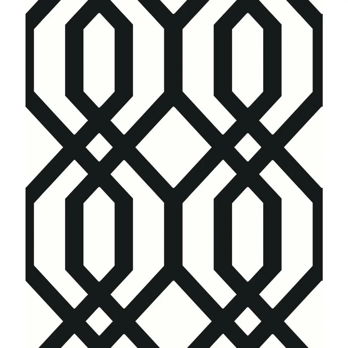 212 MAIN Affordable Geometric Grid Pattern Peel & Stick Temporary Wallpaper Roll, Black Single Roll, Easy-Install Repositionable Straight Match Indoor Home Decor for Decor Lovers