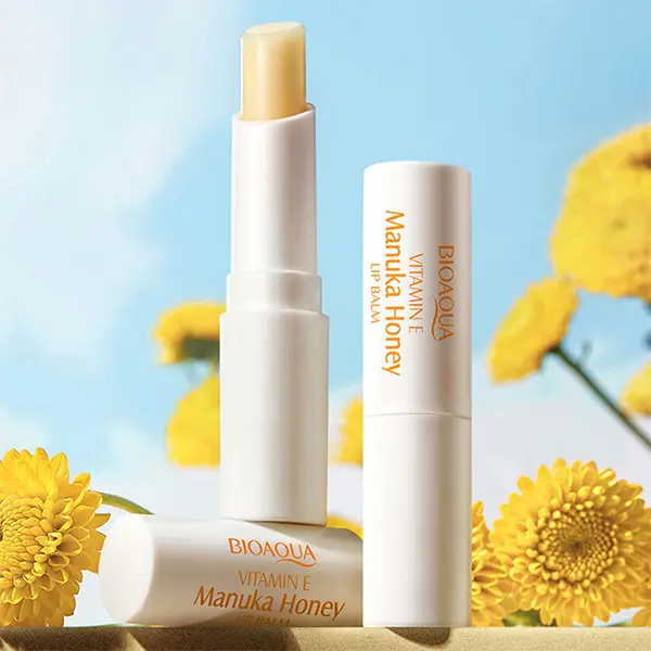 2 pcs Honey Nourishing Lip Balm,Moisturizing Repair Dry Chapped Lips,Long Lasting Hydrating Lip Care For Daily Use