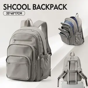 College Backpack for Women Men, Lightweight High School Bag With Lots of Pockets, Cute Bookbag for Teens Boys Girls, Casual Daypack