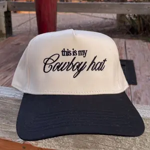 My Cowboy Hat Vintage Trucker Hat