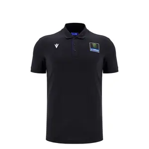 Monster Energy Yamaha Men's Travel Polo Shirt - Black