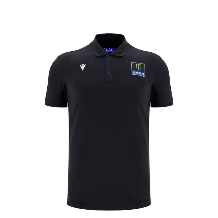 Monster Energy Yamaha Men's Travel Polo Shirt - Black