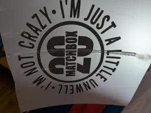 Iron on DTF matchbox twenty design