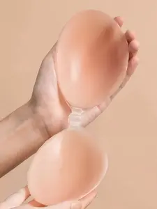 Invisible Strapless Sticky Bra, Silicone Breast Adhesive for Dresses and Wedding Photos, Maximizing Support for All Bust Sizes
